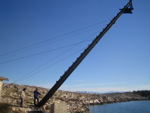 Kroatien Insel Krk Silo - Tunfischschwarm Ausguck